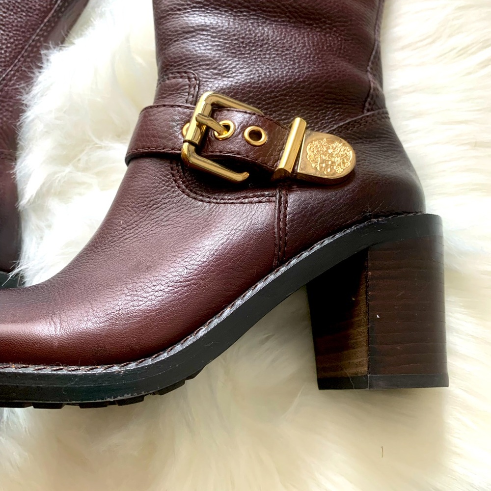 Vince Camuto Brown Heeled Boots - Picture 13 of 15